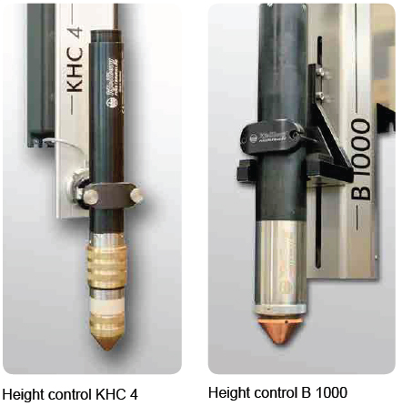 Height Control Units Make the Cutting Process Safe